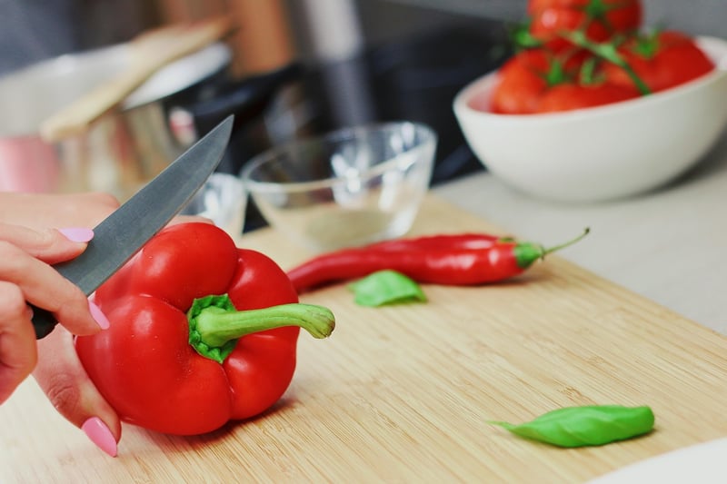 Quinoa and Black Bean Stuffed Peppers